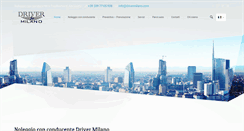 Desktop Screenshot of drivermilano.com